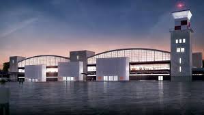 Comienzan Obras En El Palomar Para Albergar Vuelos De Bajo Costo El Ministerio De Transporte De La N Terminales De Transporte Palomar Arquitectura Industrial