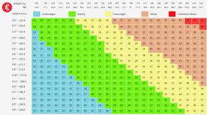 Healthy Weight Chart Female Sada Margarethaydon Com