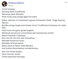 Sebelum berbuka puasa dianjurkan membaca doa sebagai rasa syukur. Koma Akibat Kemalangan Rider Foodpanda Perlu Doa Ramai Agar Sembuh