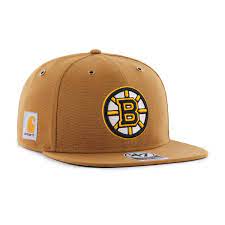 The boston bruins are one of the most historic teams in the nhl. Boston Bruins Carhartt X 47 Captain 47 Sports Lifestyle Brand Licensed Nfl Mlb Nba Nhl Mls Ussf Over 900 Colleges Hats And Apparel