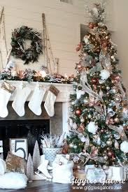 Glam Metallic Farmhouse Christmas Tree Christmas Tree Decorating Themes Christmas Tree Design Christmas Tree Themes