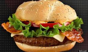 Different are the bun which is the same bun as their premium chicken sandwiches and the patty, which is the same quarter pound of beef you'll find on the quarter pounder. Mcdonald S Testing Three New Quarter Pounders Habanero Ranch Deluxe And Bacon And Cheese Huffpost Life