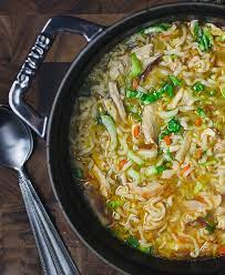Thai Ramen Noodle Chicken Soup Recipe Ramen Noodle Recipes Soup Recipes Hearty Chicken Soup