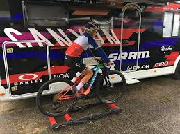 C'est une grande, et elle va devenir très grande, mais il faut. Canyon Pauline Ferrand Prevot S Echauffe Pour La Short Facebook