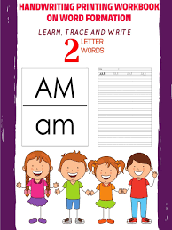 We feature only original writing. Handwriting Printing Workbook On Word Formation Learn Trace And Write 2 Letter Words Ade Sam 9780359997268 Amazon Com Books