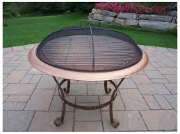 The burning area of this stylish fire pit measures 22.24 x 22.24 x 5.71 and its overall dimensions measure 30 x 30 x 22.83.<br/><br/>we take pride in our. Oakland Living Round Fire Pit Cast Iron 30 Inch With Grill And Spark Guard Screen Lid Ol8034ab