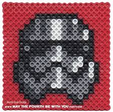Captain Phasma Perler Pattern We Add New Patterns To Our Blog Every Week Click The Url And Foll Perler Beads Designs Perler Bead Art Perler Bead Patterns