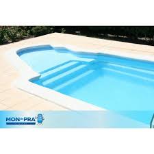 Piscine Coque Polyester Beach 8 Et Son Espace Plage Aqua Cs