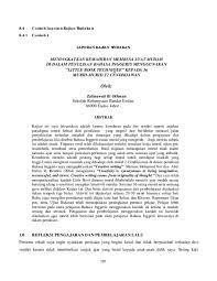 Kajian tindakan adalah sejenis penyelidikan yang berbentuk renungan kendiri dan. Pdf Contoh 1 Kajian Tindakan Kapten Faris Academia Edu