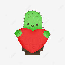 They are unique flowers because they have dozens of stamens and petals, rather than the usual 5 to the blooms that are light pink with red centers are the relatively rare nichol's hedgehog cactus (echinocereus nicholii), which has a more limited natural. Cactus Plant Heart Kawaii Character Valentine Love Darling Png Transparent Clipart Image And Psd File For Free Download