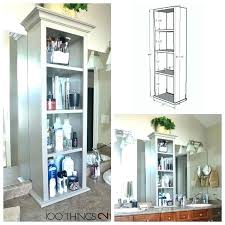 Bathroom Countertop Storage Tower Bathroom Counter Tower Cabinet Amazing Of Bathroom Storag Bathroom Vanity Storage Bathroom Storage Tower Diy Bathroom Storage