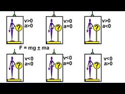Physics Mechanics The Elevator 1 Of 2 A General Discussion Of Weight And Tension Youtube