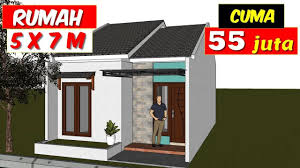 Baik, demikianlah berbagai info bermacam desain rumah dan denah rumah yang dapat admin berikan. Desain Rumah Kontrakan 5 X 7 Cek Bahan Bangunan