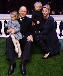 Prince Albert And His Family Watched Good Friday Procession Prince Albert Of Monaco Princess Charlene Charlene Of Monaco
