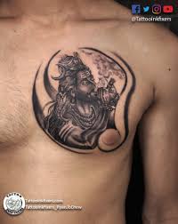 The beard (if present) is not shaved. Lord Shiva Tattoo Timelapse Tattooinkfixers