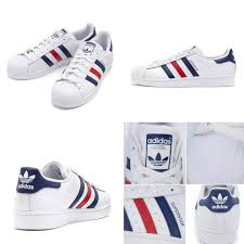 Wawsneaker 如果唔想miss咗我哋嘅最新動向直接按 開啟帖子通知 預訂adidas Superstar White Blue Hk 499 Ea 預訂尺碼 Adidas Sneakers Adidas Superstar Sneaker Sneakers