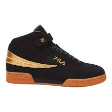 Black And Gold Dc High Tops Fila Men S F 13 Fitness High Top Size 13 Black Gold Pink Sneakers High Tops Dc Sneaker