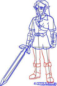 How To Draw Link - Legenda Zelda Foto 19842928 - Fanpop