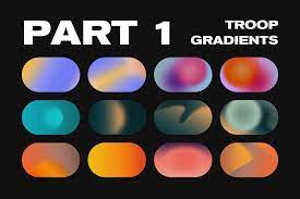 Troop Textured Grain Gradients Gradient Design Delightful Designs Gradient