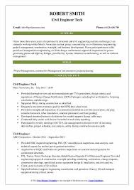 Not enough experience in your civil engineering resume? Civil Engineer Resume Samples Qwikresume