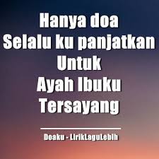 Umam mp3 duration 4:09 size 9.50 mb / kreasi bersama tasya 10. Lirik Lagu Doaku Ayah Dan Ibu Iyeth Bustami Liriklagulebih