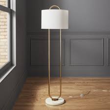 Warner Marble Base Floor Lamp Reviews Cb2 Floor Lamps Living Room White Floor Lamp Floor Lamp