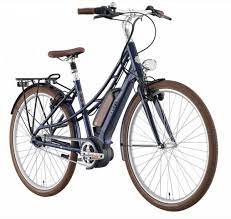 Excelsior vintage e 1 test. Excelsior Vintage E Damen E Bike 48cm 7f Marine Blau Kaufen Bei Hbs