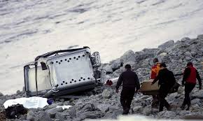 L'accident s'est produit vers 12 h 30 (6 h 30, he) à 100 mètres de la dernière station d'altitude du téléphérique. L Archive Du Jour Un Telepherique Percute En Plein Ciel Le Soir Plus