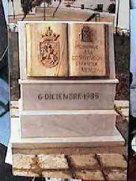 Resultado de imagen de Monumento a la Constitución de 1978