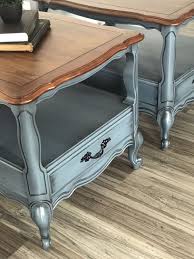 French Provincial End Tables Recycled Furniture Western Furniture Furniture Restoration