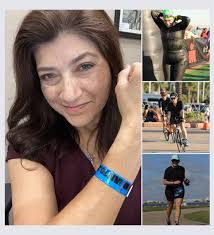 Ironman 70.3 Maine finish by Hit Squad member