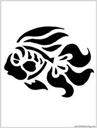 Black And White Stencil Koi Fish Design Fancy Tail Goldgish Koi Fish Fish Svg File Digital Download Only In 2020 Stencils Fish Stencil Silhouette Stencil