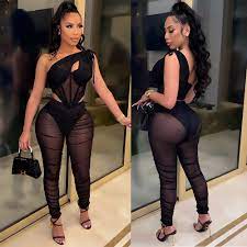 2023 Summer Spring Women Two Piece Pant Set Clothing Outfits Wholesale Sexy  Casual Mesh 2 Piece Pant Sets Jogger Tracksuits New - Buy 2021 New Arrivals  Women Stacked Pants,Custom See Through Two