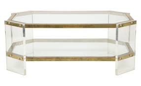 Isamu noguchi's triangular glass noguchi table, supported by a hinged, curving vintage mid 20th century modern greek key lucite coffee… Vintage Lucite Coffee Table Coffee Table Lucite Coffee Tables Coffee Table Inspiration