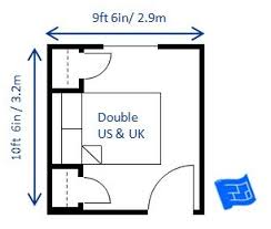 The best wardrobe to buy in 2018 from ikea. This 10ft 6in X 9ft 6in 3 2 X 2 9m Bedroom Has Comfortable Clearance Around The Bed This One Has A Deep Bed Head With A Shelf A Bedroom Size Bedroom Dimensions