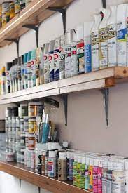 Here, you get a ton of storage space while still maintaining an attractive aesthetic. How To Organize Your Crafts Without A Craft Room Savvy Apron