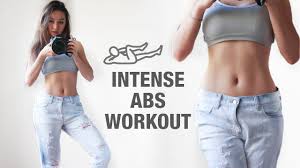 Intense Abs Workout Routine 10 Mins Flat Stomach Exercise