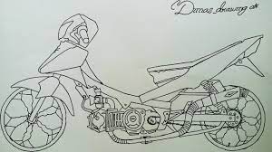 Motor drag metik menggunakan tenaga batre miniatur drag metik. 35 Galeri Gambar Sketsa Motor Drag Dengan Pensil Terkeren Paperbola