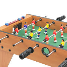 27 Inch Mini Foosball Table With Legs Soccer Table Game Table For Beginners To Intermediate Players Stylish And Contemporary Design By Keess Toys Infantil