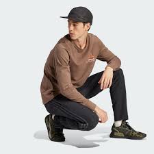 Áo T-shirt dài tay adidas Graphic Adventure Nam - IL5172– adidas Phoenix