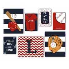 Sports themed nursery wall decor. 15 Baseball Nursery Ideas Sports Themed Room A More Crafty Life