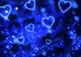 Blue Heart Background Of Stars Pictures Blue Background Wallpapers Heart Background Photoshoot Backdrops