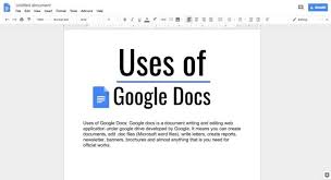 Uses Of Google Docs Features For Students And Professionals Klient Solutech Education Quotes For Teachers Quotes For Students Essay Prompts