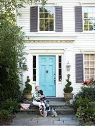 The color of your front door matters. Decorating Trends Traditional Front Doors Front Door Paint Colors Painted Front Doors