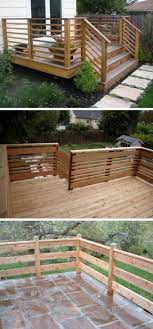 For darker wood deck railing ideas, rails iron cover may be installed along the edge of the cover in a variety of thicknesses and designs. 30 Awesome Diy Deck Railing Designs Ideas For 2021