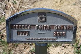 Rebecca Faith “Becky” Porter Garber (1973-2015)