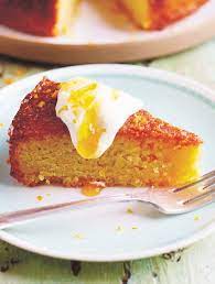 Jamie S Orange Polenta Cake Gourmet Recipes Sweet Recipes Polenta Cakes
