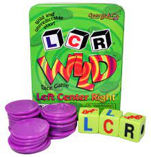 How to play left right center starting a game of left right center. Lcr Wild Dice Game Dicegames Com