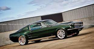 1967 Ford Mustang Gt Fastback - Dark Moss Greenshot On Location At Port Melbourne Victoria4th June 2011c Joel Str Ford Mustang Ford Mustang Gt Mustang Gt