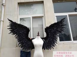 Black Angel Wings Costume White Black Large Angel Wings Feathers Catwalk Shows Cosplay Props Cosplay Infinity Black Angel Wings Black Wings Costume Angel Wings Cosplay